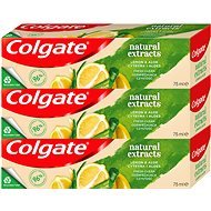 COLGATE Naturals Lemon & Aloe 3x 75 ml - Toothpaste
