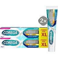 COREGA flavourless fixative cream extra strong XL 2×70 g - Dental Adhesive