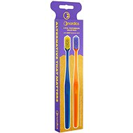 NORDICS Recyklovatelný kartáček z bioplastu Soft 6580, 2 pack - Toothbrush