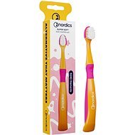 NORDICS Premium kartáček pro děti 9240, oranžová - Children's Toothbrush