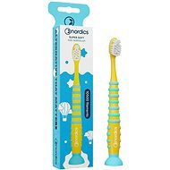 NORDICS Premium kartáček pro děti 10500, žlutá - Children's Toothbrush
