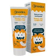 NORDICS přírodní dětská pasta pomeranč a mandarinka (0-4 roky), 50 ml - Toothpaste