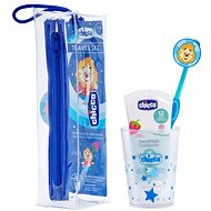 CHICCO dětská cestovní sada pro ústní hygienu 12m+ - Oral Hygiene Set