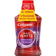COLGATE Max White Purple Reveal 2×500 ml - Mouthwash