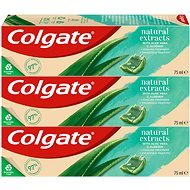 COLGATE Natural Extracts Aloe Vera 3× 75 ml - Toothpaste