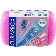 CURAPROX Travel Set Ortho, pink - Oral Hygiene Set