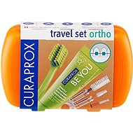 CURAPROX Travel Set Ortho, orange - Oral Hygiene Set