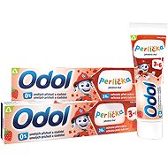 ODOL Pearls for children with strawberry flavour 2×50 ml - Toothpaste