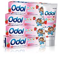 ODOL Pearls for children with strawberry flavour 4×50 ml - Toothpaste
