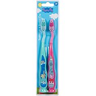 PEPPA PIG zubní kartáček s přísavkou, 2 ks - Toothbrush