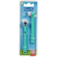 PEPPA PIG Replacement Heads for Kids' Electric Toothbrush, Green, 2pcs - Replacement Head