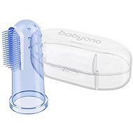 BabyOno finger with case blue - Toothbrush