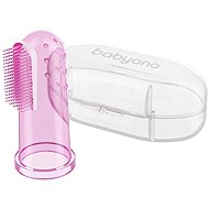BabyOno finger with case pink - Toothbrush