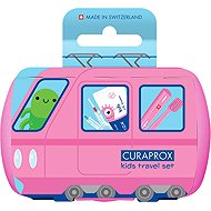 CURAPROX Travel set KIDs, pink - Oral Hygiene Set