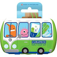CURAPROX Travel set KIDs, green - Oral Hygiene Set
