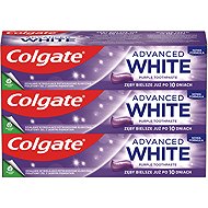 COLGATE Advanced White Purple 3 × 75 ml - Toothpaste