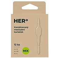 HERBADENT Hero Mix of sizes, 12 pcs - Interdental Brush