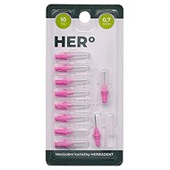 HERBADENT Hero 0,7 mm pink - Interdental Brush