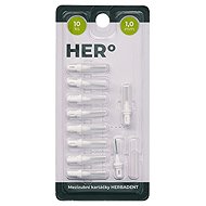 HERBADENT Hero 1,0 mm white, 10 pcs - Interdental Brush