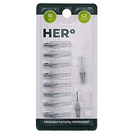 HERBADENT Hero 1,2 mm grey, 10 pcs - Interdental Brush