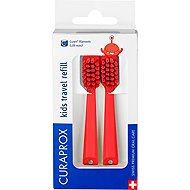 CURAPROX Kids Travel set red replacement, 2 pcs - Toothbrush