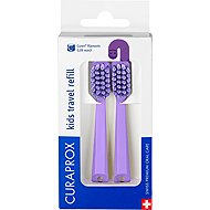 CURAPROX Kids Travel set purple replacement, 2 pcs - Toothbrush
