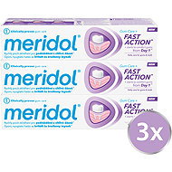 MERIDOL Fast Action 3×75 ml - Toothpaste