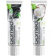 BIOMED Natural Whitening and Triple Whitening 2×100g - Toothpaste