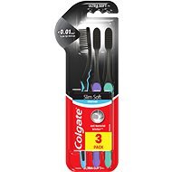 COLGATE Slim Soft Charcoal 3pcs - Toothbrush