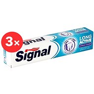 SIGNAL Long Active Intensive Cleaning, 3×75ml - Toothpaste