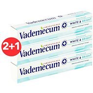 VADEMECUM ProLine White & Bright 3× 75 ml - Zubná pasta