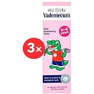 VADEMECUM My Little Mild Strawberry Flavour, 3×50ml - Toothpaste