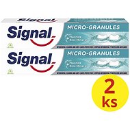 SIGNAL Microgranules toothpaste 2×75 ml - Toothpaste
