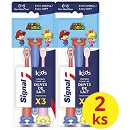 SIGNAL Kids Extra Soft (0-6 years) 2×3 pcs - Toothbrush