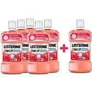 LISTERINE Smart Rinse Kids Berry 6× 250 ml - Mouthwash