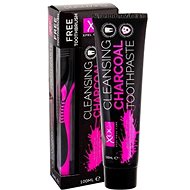 CHARCOAL with activated charcoal 100 ml + toothbrush - Toothpaste