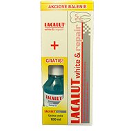 LACALUT White &amp; Repair 75 ml + mouthwash White 100 ml - Toothpaste