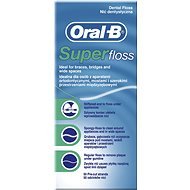 ORAL B Super Floss, 50 ks - Zubná niť