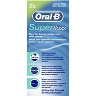 ORAL B Super Floss Mint 50 m - Zubná niť