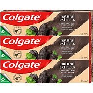 COLGATE Naturals Charcoal & White 3 x 75ml - Toothpaste