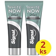 SIGNAL White Now Detox Charcoal & Clay 2×75 ml - Toothpaste