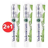 VADEMECUM Natural White 3× 75ml - Toothpaste