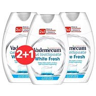 VADEMECUM 2in1 White Fresh 3 × 75 ml - Fogkrém