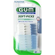 GUM Soft-Picks X-Large masážna s fluoridmi, ISO 4, 40 ks - Medzizubná kefka