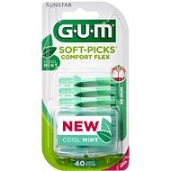 GUM Soft-Picks Regular Comfort Flex Mint, ISO 1, 40 ks - Fogköztisztító kefe
