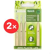 BAMBOODENT Normal, 0.6mm, 8pcs - Interdental Brush