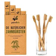 PANDOO Bamboo Medium Soft 4 Pcs - Toothbrush