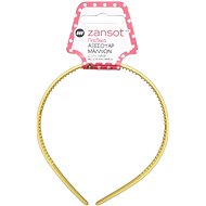 ZANSOT Dětská plastová čelenka do vlasů žlutá - Hairband