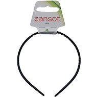 ZANSOT Plastic hairband 0,7 cm matt black - Hairband