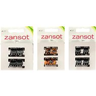 Zansot Classic Hair Clip Small 1,5 cm, 3 pcs glossy + matt + tortoise - Hair Fastener